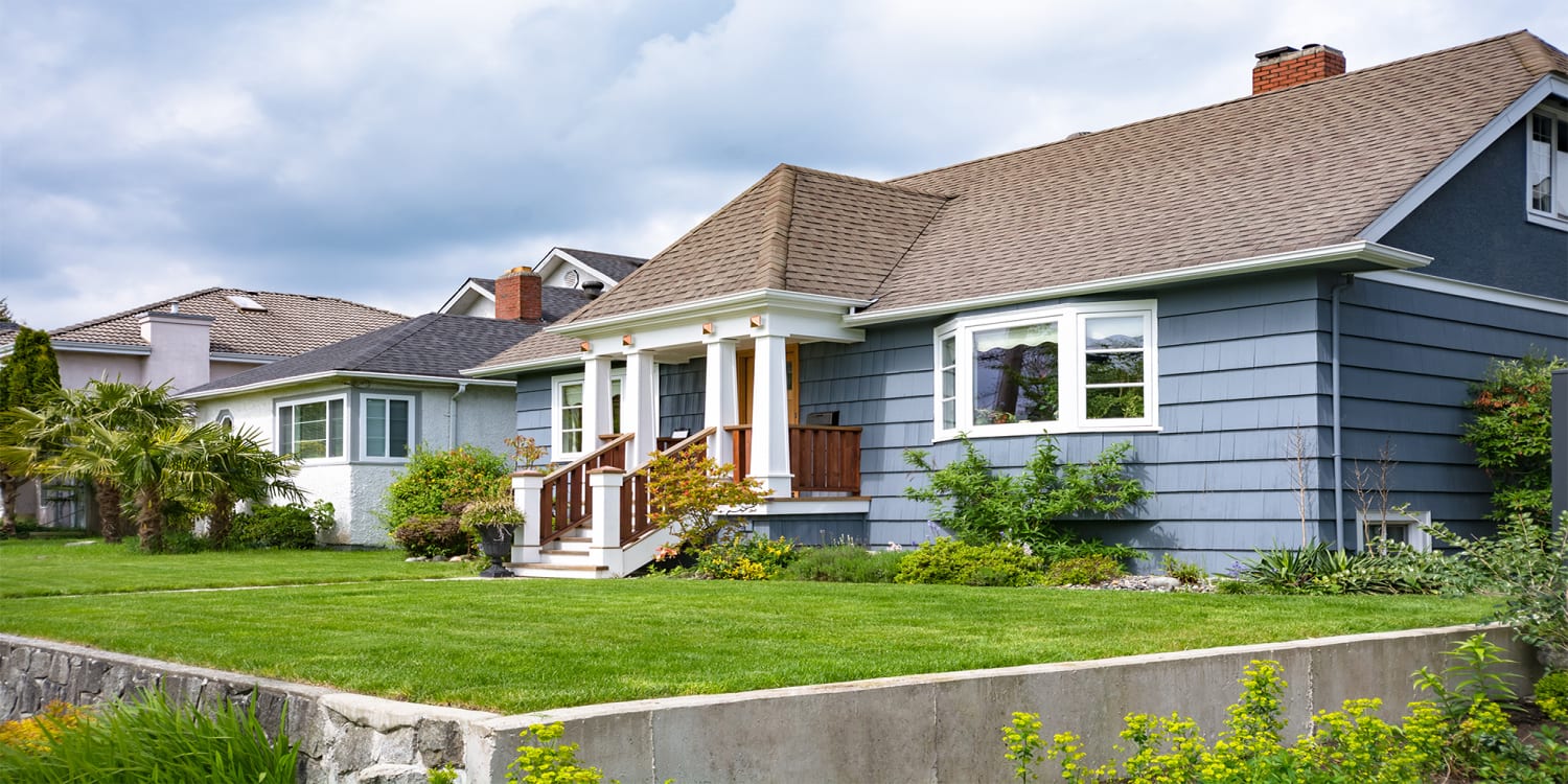 Average house representing an unwanted property
